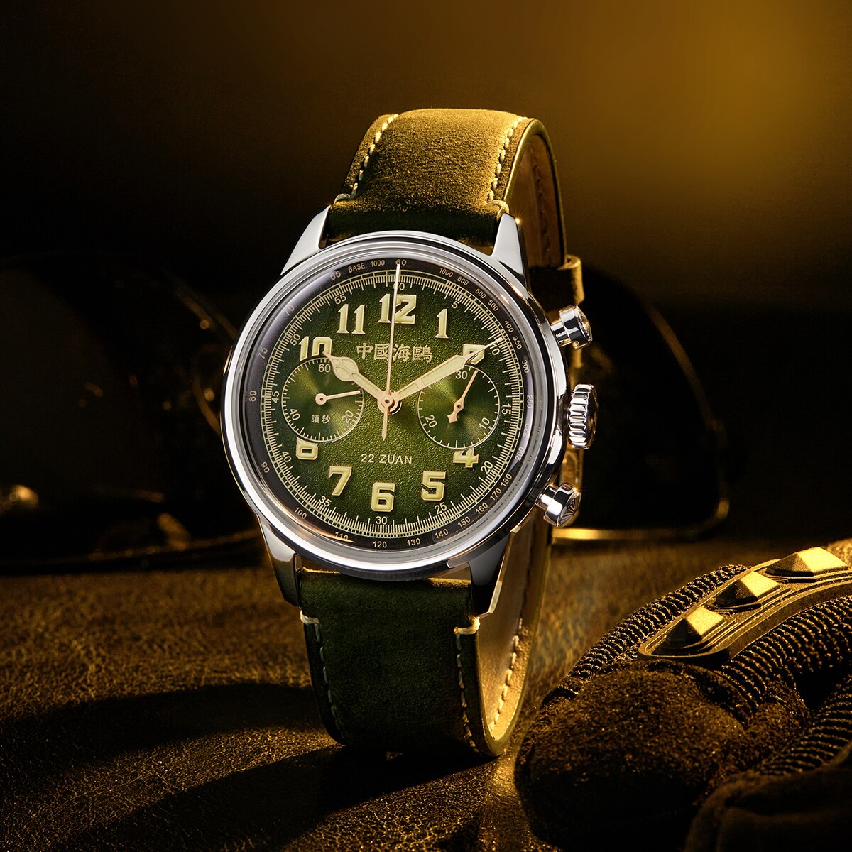 Wind Chaser Luminous Pilot Chronograph 40mm