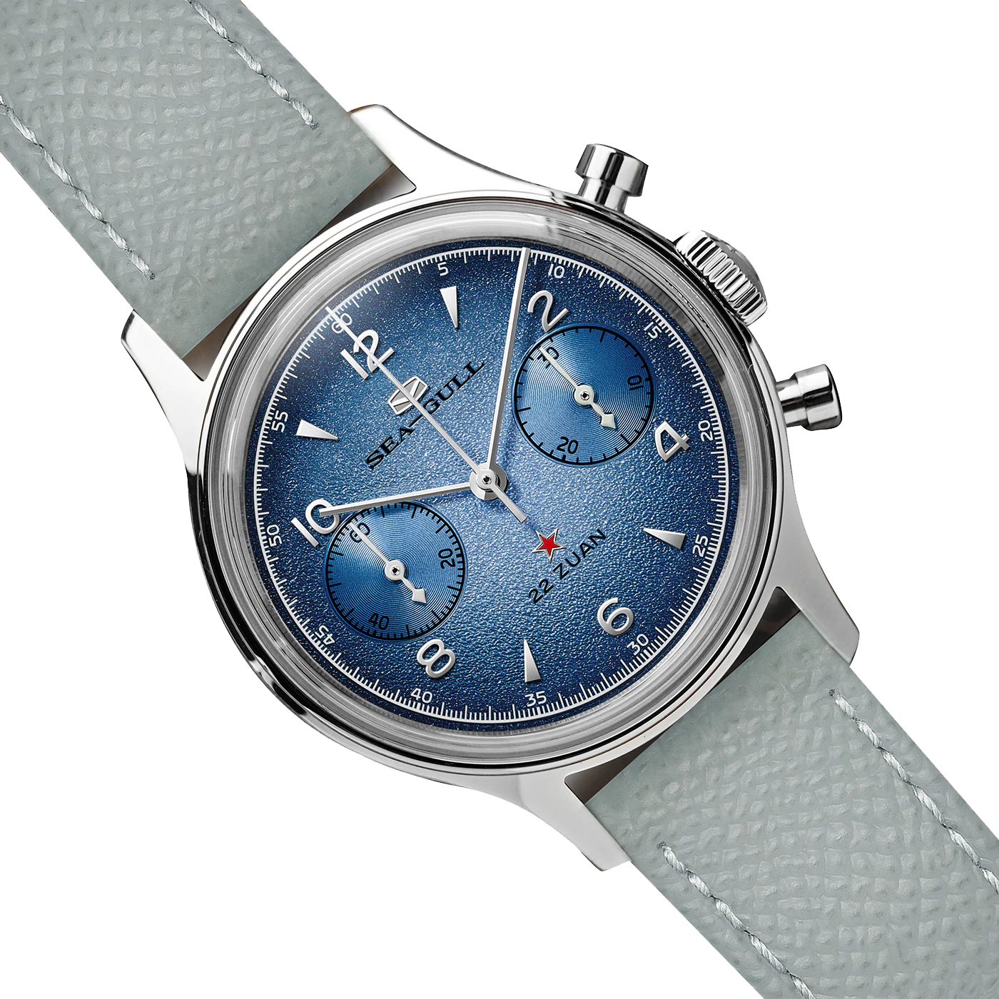 Seagull 1963 Aurora Edition Chronograph Watch 37.3mm