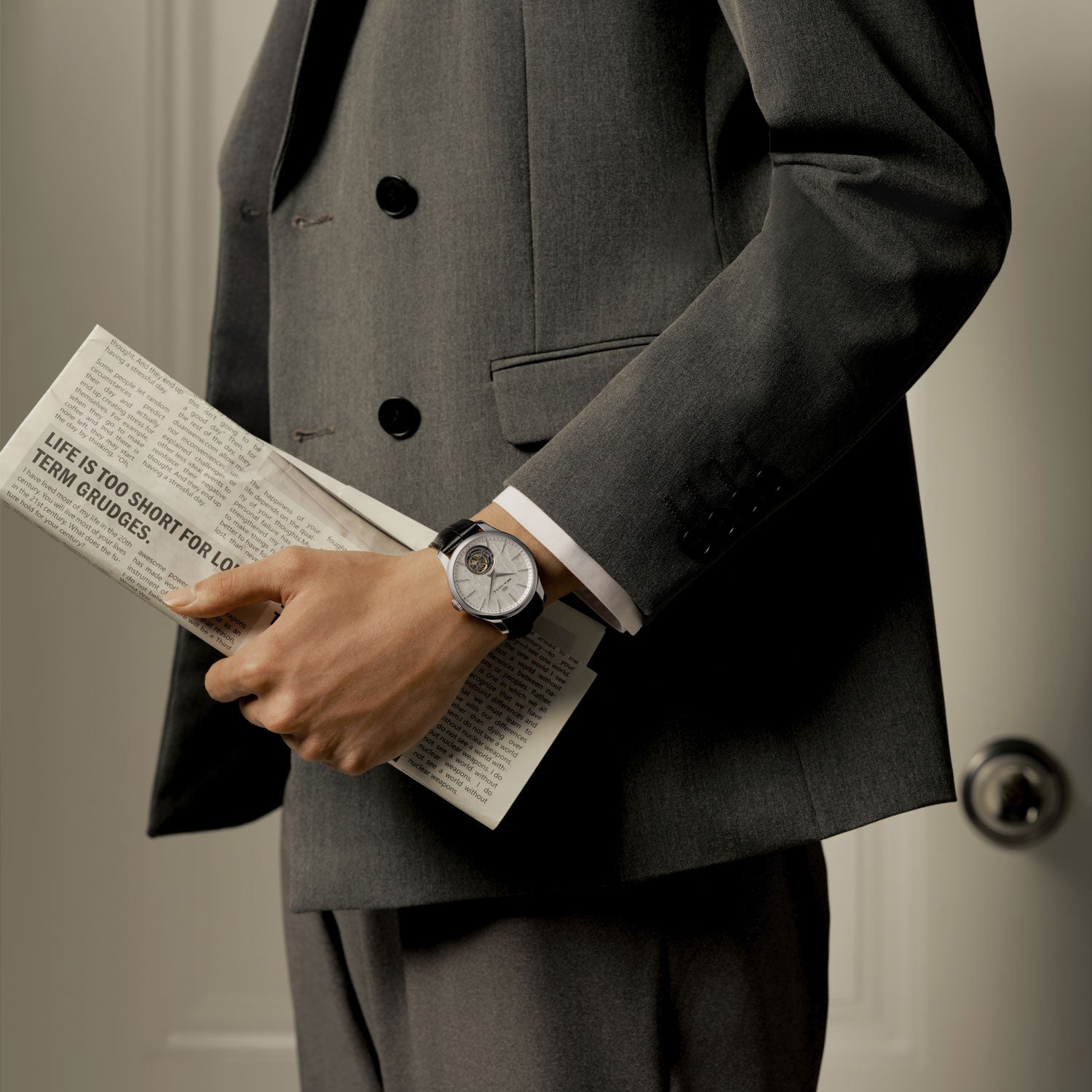 9.4mm Ultra-thin Automatic Tourbillon Watch 42mm